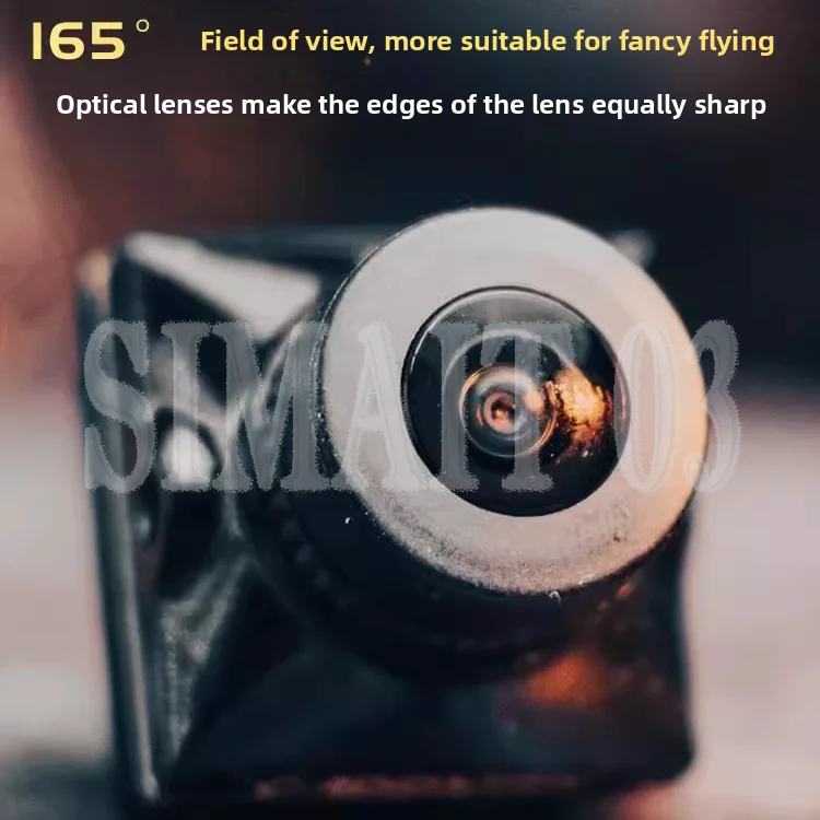 CA DDX Ratel 2 F P V Camera, 1200TVL Starlight Night Vision Lens for RC Drone Quadcopter