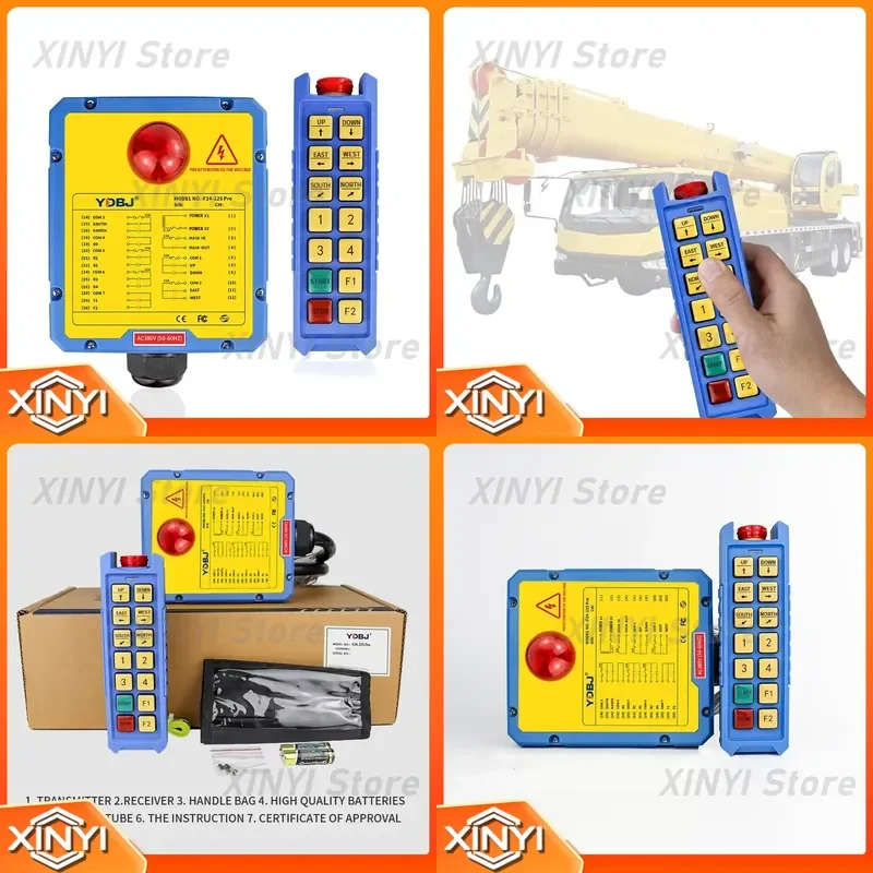 for F24-12D Pro Custom Professional Wireless Intelligent Remote Control 868MHz Industrial Elevator Access