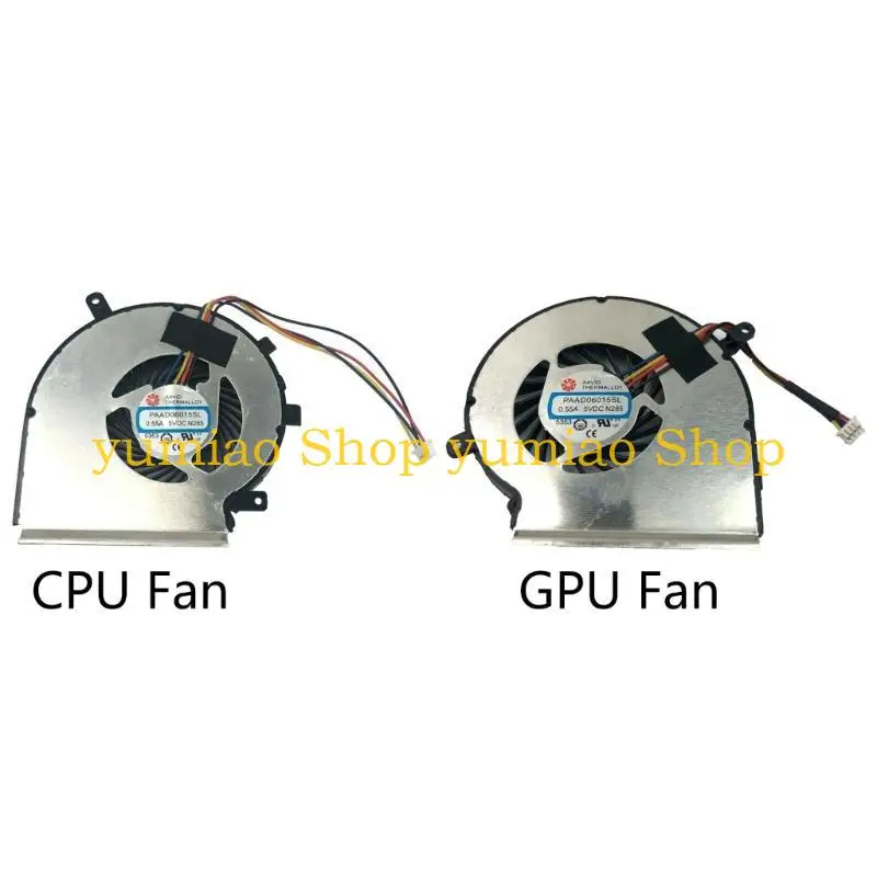 

587B High Speed CPU GPU Cooler Fan Cooling For MSI GE62VR GL62M GP62MVR GL62VR