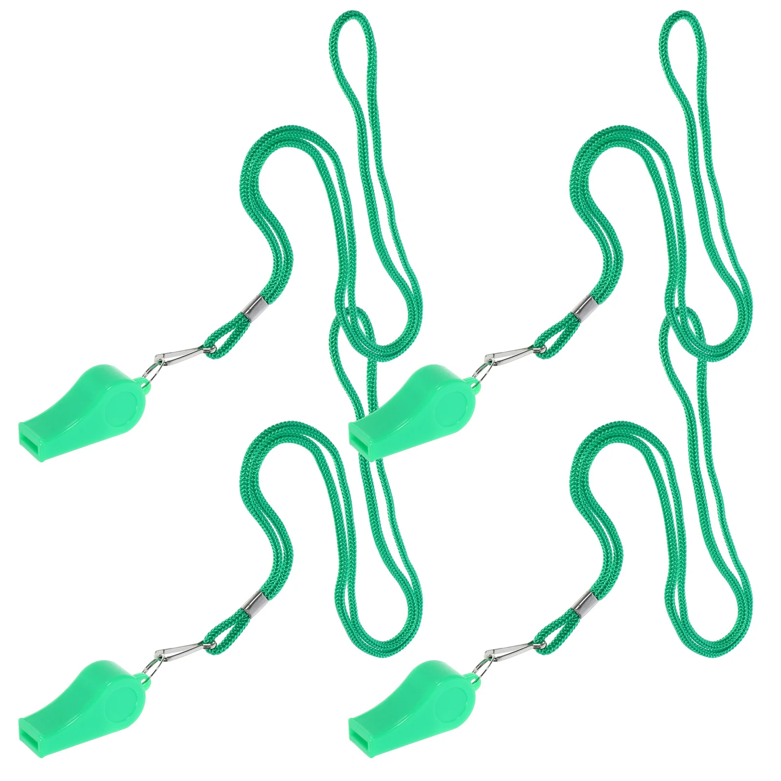 4 قطعة صافرة المحمولة مع الحبل بصوت عال واضح لكرة القدم كرة السلة كرة القدم الهوكي الحيوانات الأليفة التدريب المعلم الحكم في الهواء الطلق