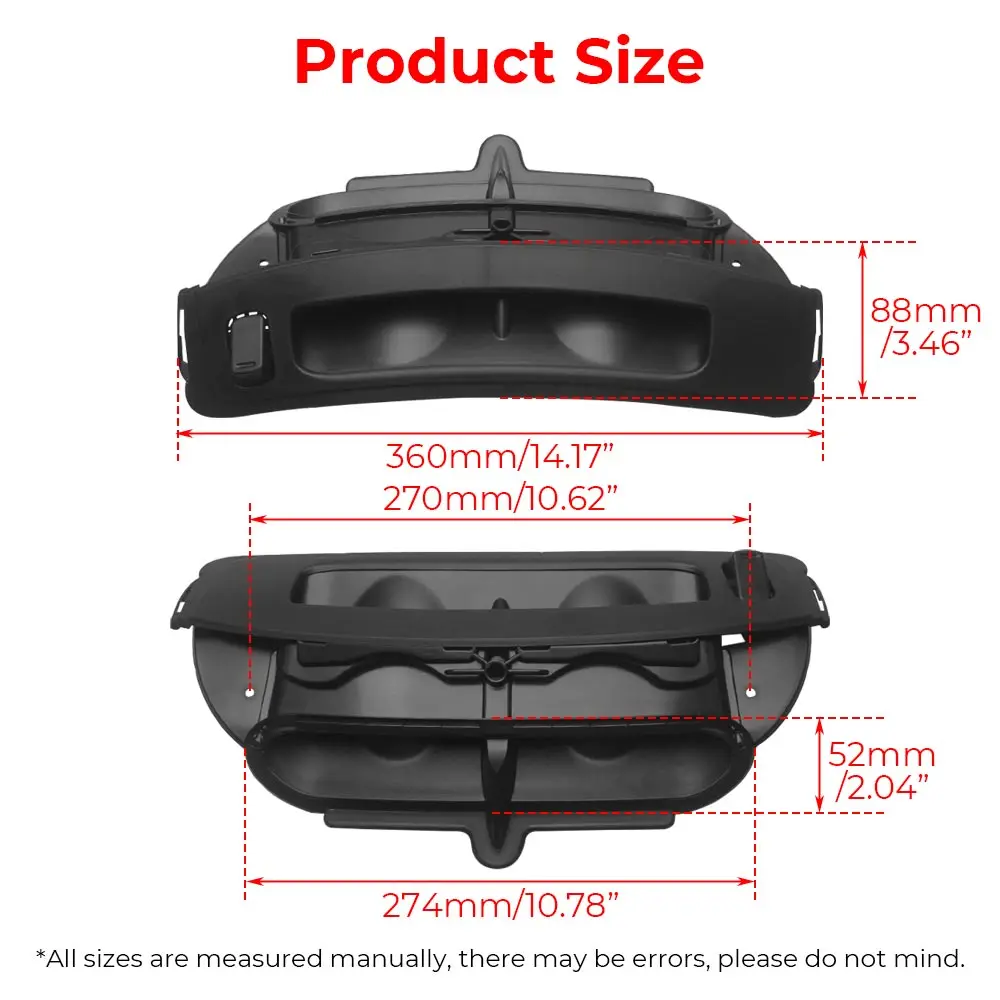 Motorcycle Inner Fairing Air Duct ABS plastic For Harley Touring 2014-later Electra Glide Street Glide Ultra Limited #29200003