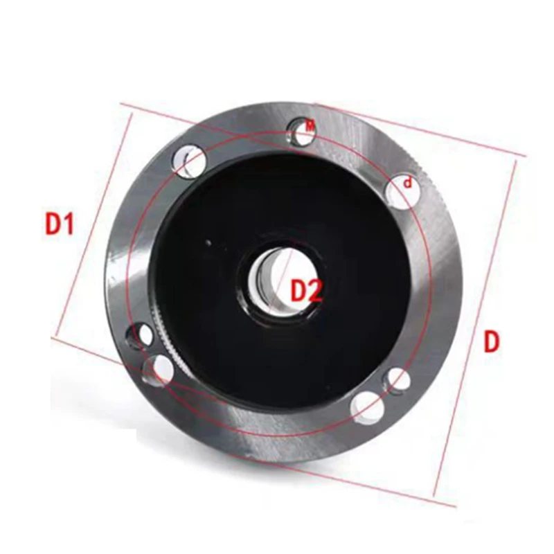 Chuck Er32 100MM Mini Flange Four-Axis Chuck Fixture Chuck Suitable For CNC Milling Machine
