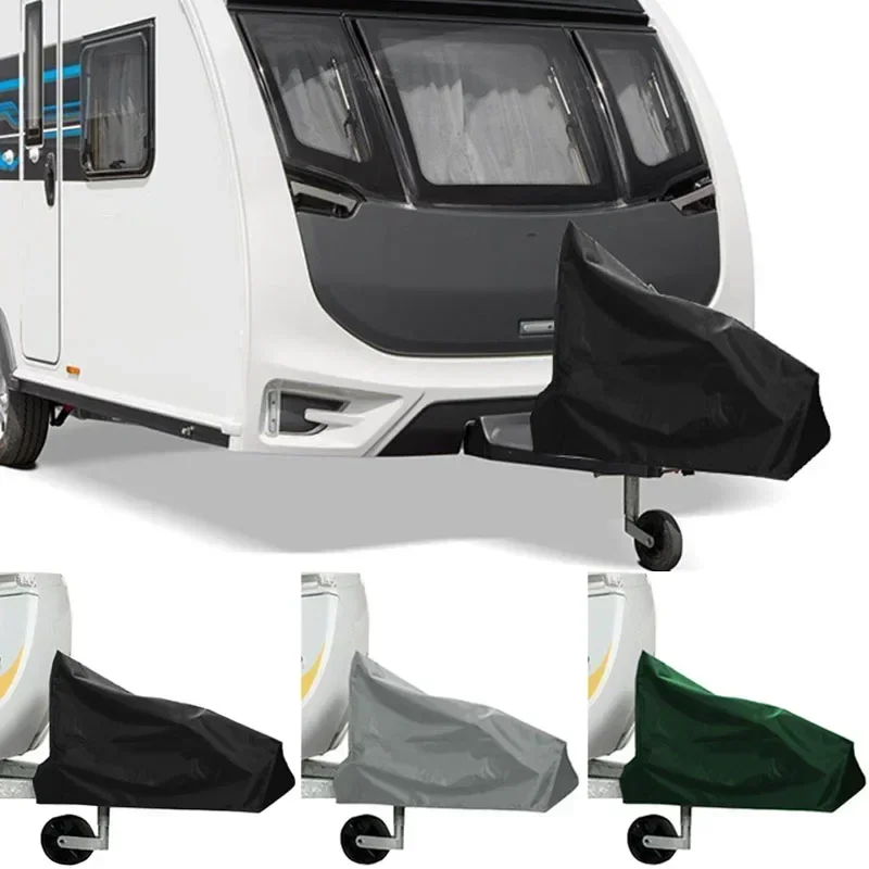 1Pc Black/Grey/Green Caravan Hitch Cover Dustproof Waterproof Trailer Tow Ball Coupling Lock Covers For RV 1030x670x990x300mm