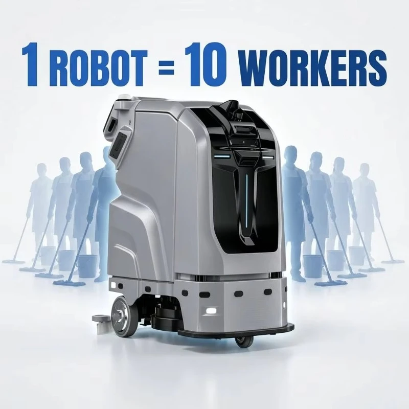 Robot Floor Cleaner Industrial Autonomous Floor Scrubber