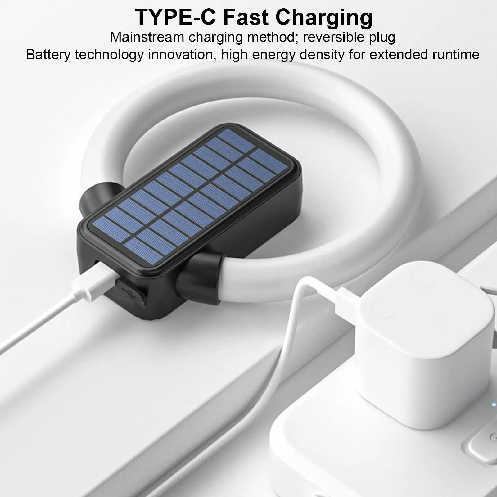 

Солнечные садовые фонари, светодиодная лампа с 3 режимами освещения, зарядка типа C, декоративный светильник для виллы для патио, заднего двора, крыльца, гаража, двора