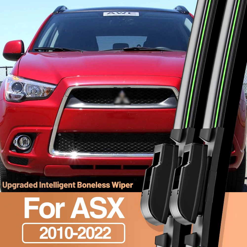 2 stücke Für Mitsubishi ASX 2010-2022 Frontscheibe Wischer Klingen Windschutzscheibe Fenster Zubehör 2011 2012 2016 2017 2019 2020