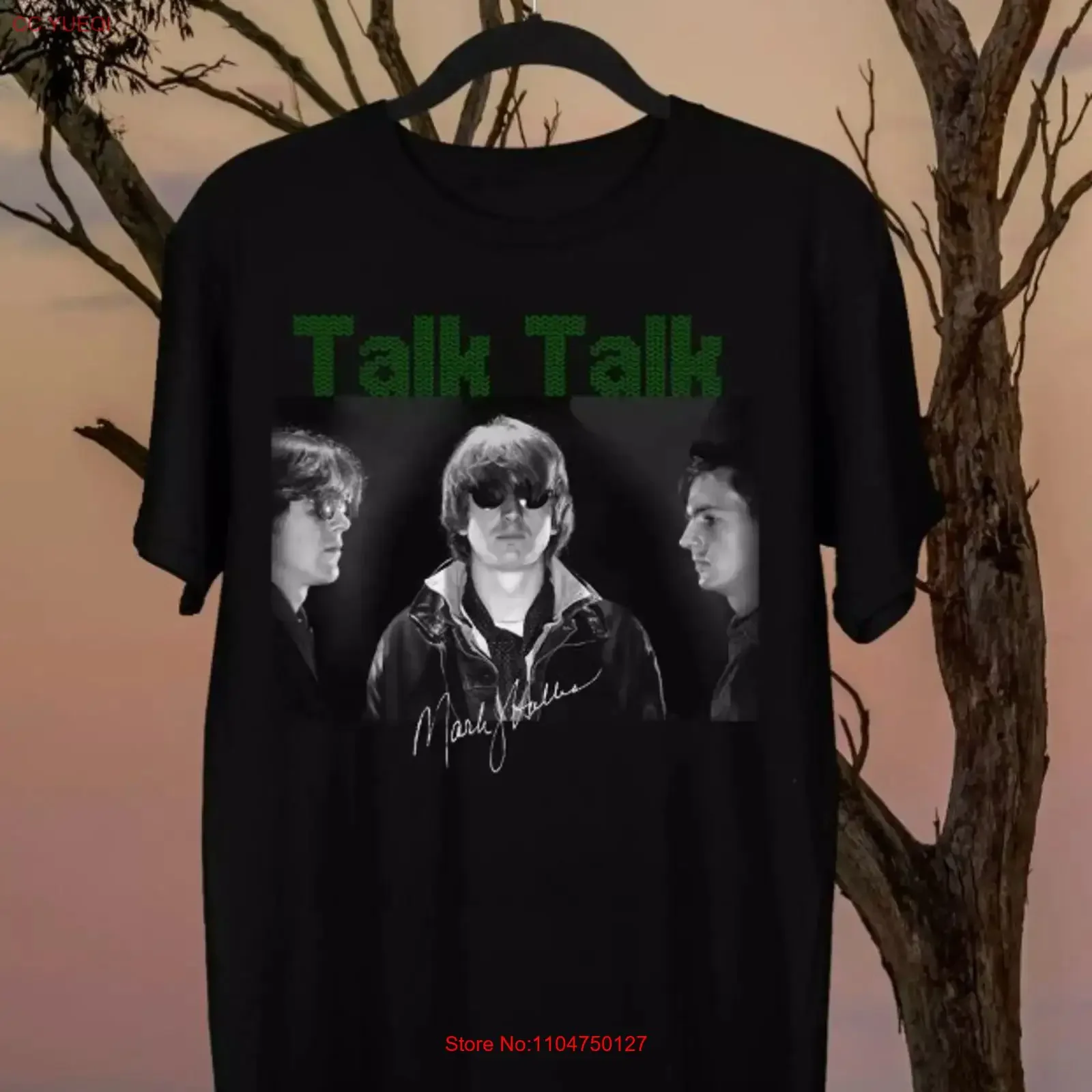 Mark Hollis Singer Talk Cotton Black All Size T shirt vintage Washed homme Top For Everyday Wear Comfortable Stretched