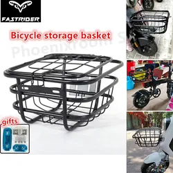 Bicycle Basket Front Bike Pannier Cycling Handlebar Mount Shelf Luggage Storage Cargo Bicycle Accessories 자전거 바구니