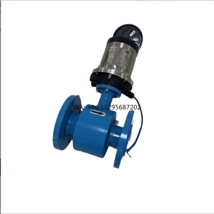 

High-sensitivity pipeline electromagnetic flowmeter
