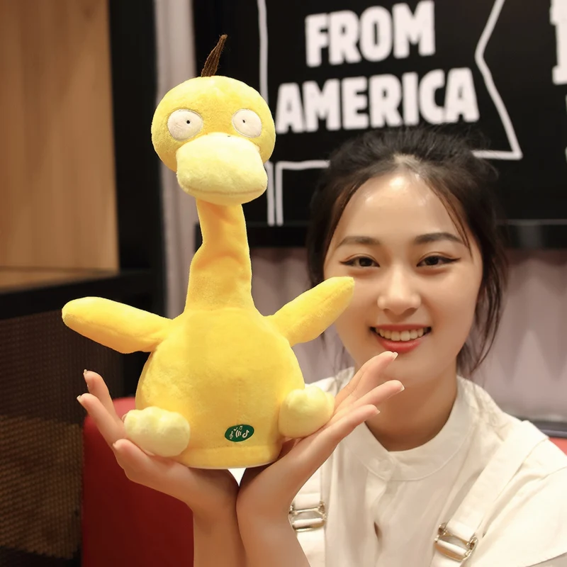 30Cm Nhảy Múa Psyduck Sang Trọng Đồ Chơi Anime Hoạt Hình Pokémon Điện Búp Bê Ca Hát Và Thu Âm Pokemon Psyduck Trẻ Em Quà Tặng Sinh Nhật