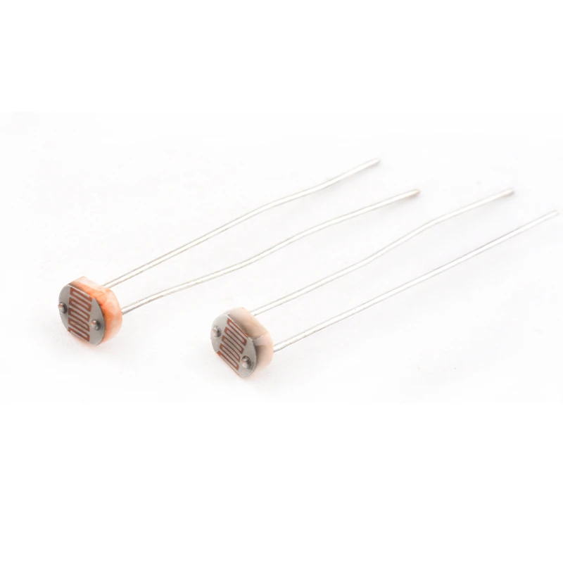20PCS LDR Photo Light Sensitive Resistor Photoelectric Photoresistor 5528 GL5528 5537 5506 5516 5539 5549 For Arduino