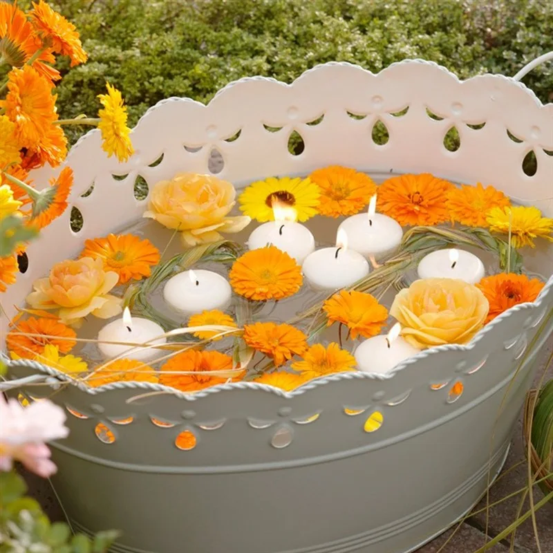 10Pcs/lot Floating Candles For Wedding Party Event Home  Birthday Decor Candles New Year Christmas Decoration