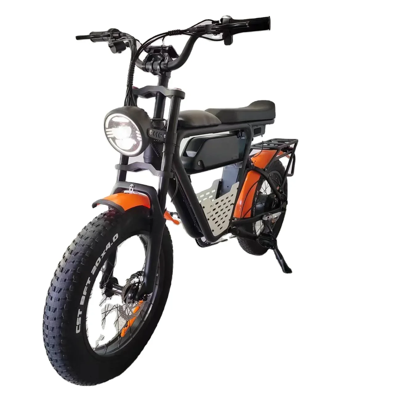 

Electric city Bike Bafang Motor 1000W 48V22Ah Korea Battery cells Hydraulic Brake Full Suspension Fat Tire Electric Bike