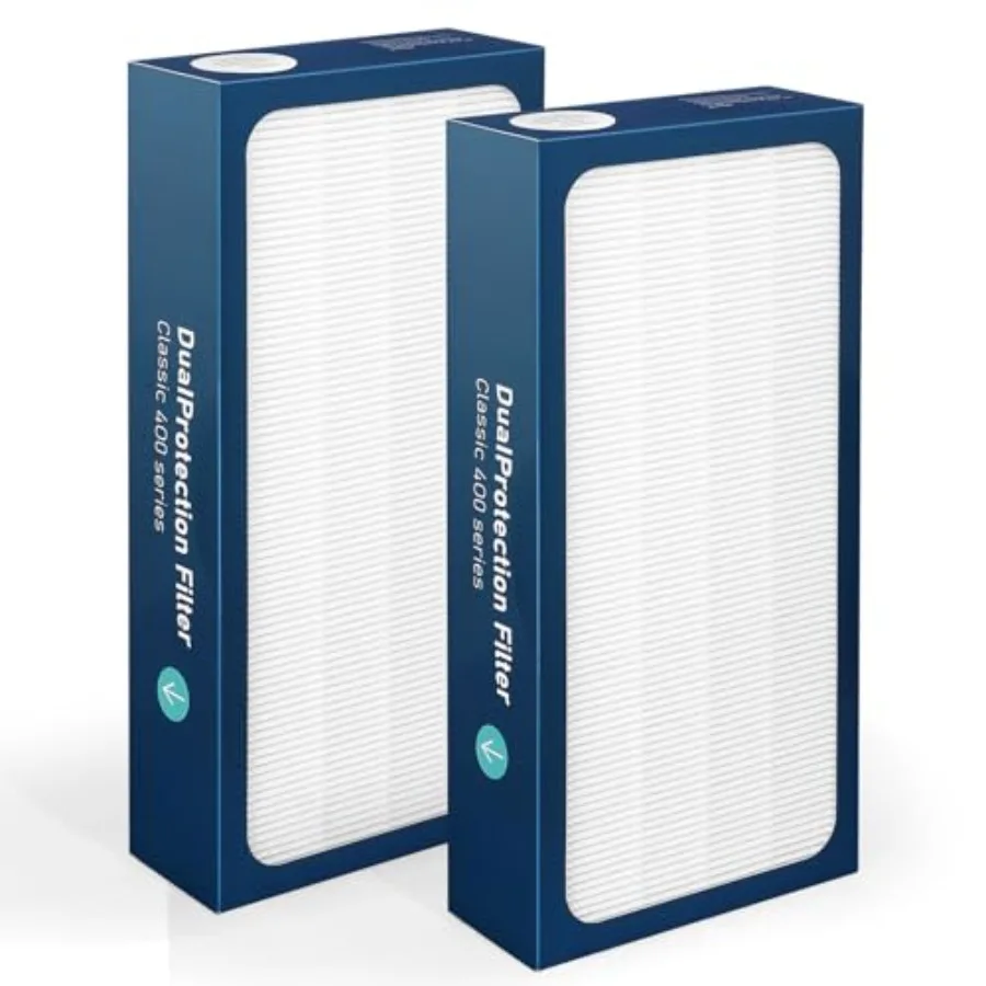 

Upgraded Classic 400 Series Replacement Filter-Compatible with Blueair 400 Series Air Purifier Particle Filter Replacement Part