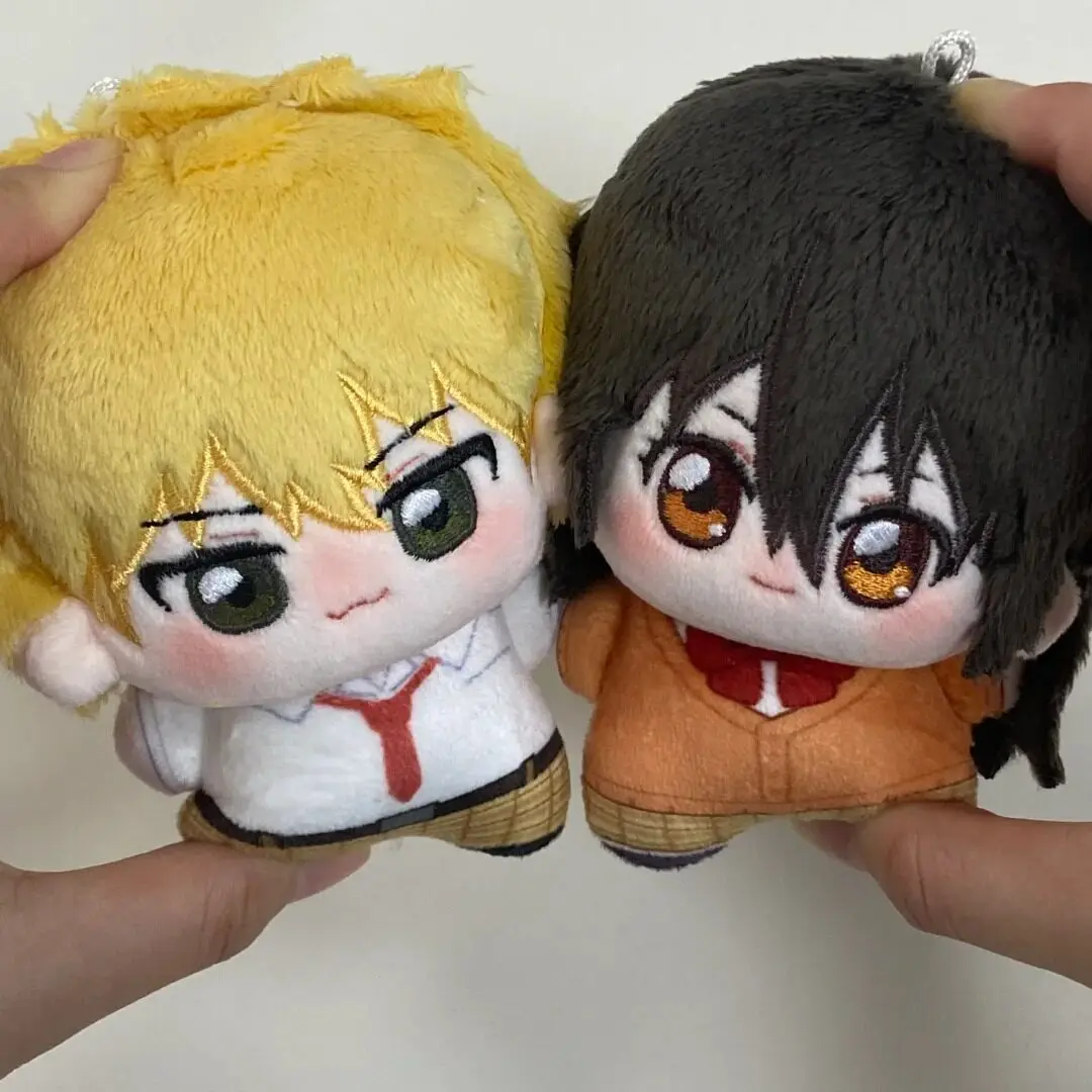 Anime Kaichou Wa Maid Sama 10Cm Plush Doll Ayuzawa Misaki Usui Takumi Soft Stuffed Pendant Collectible Toy For Anime Fans