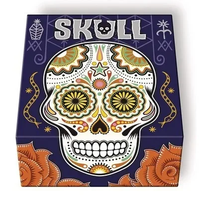 New Edition Rose and Skull Board Game3-6 Players Adult Casual Gathering Guessing Strategy Game English Version