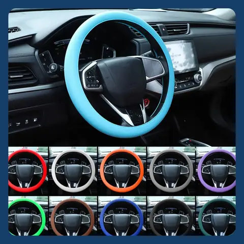10 best sales 16 inch steering wheel cover - №8