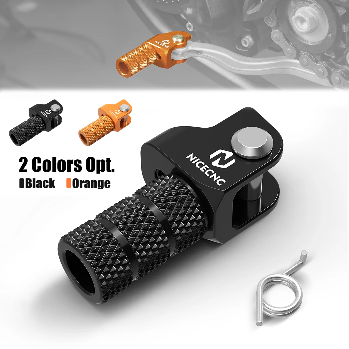 

2024 2023 For KTM 690 Enduo R SMCR 2009-2024 Husqvarna 701 Enduro Supermoto 2016-2024 Motorcycle Gear Shift Lever Tip Adujstable