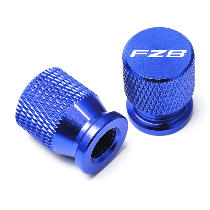 CNC Aluminum Tire Valve Air Port Cover Cap Motorcycle Accessories For Yamaha FZ8 FZ 8 FAZER Tyre Dust-Proof Cap