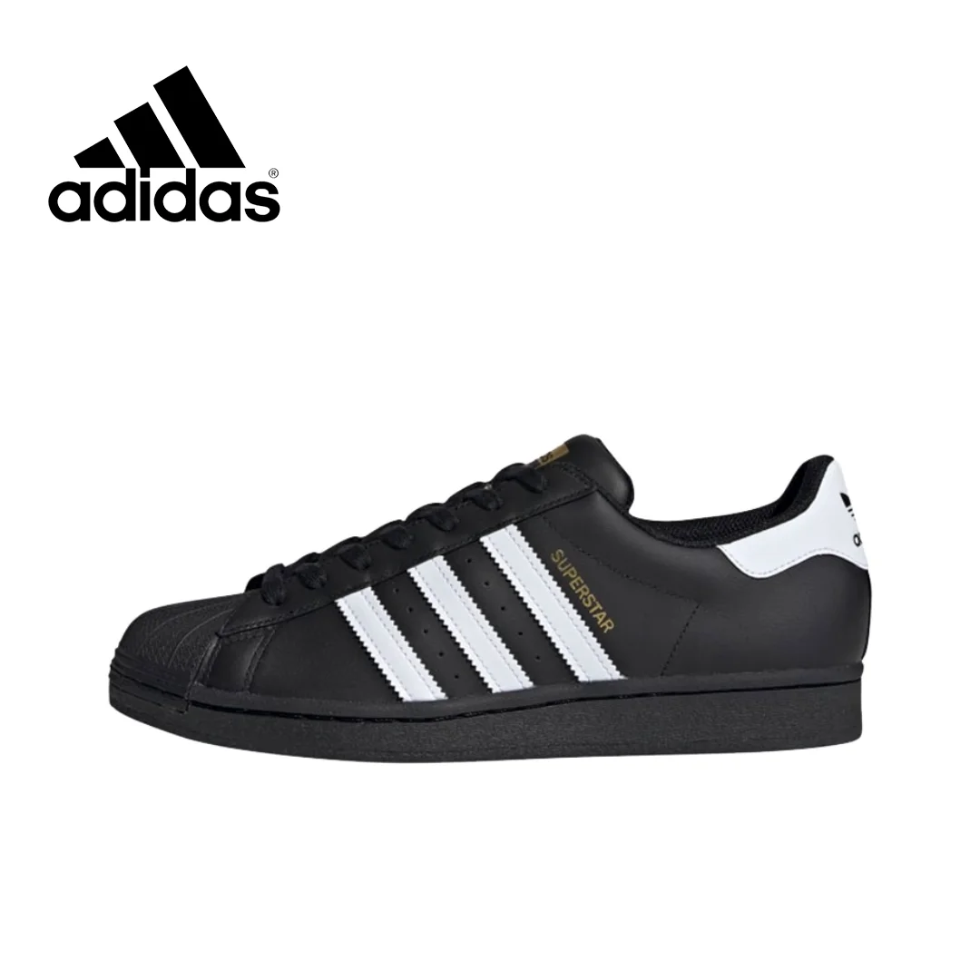 adidas superstar original men woman causal skateboard shoes classic black white Anti-slip Wear-resistant Board Shoes