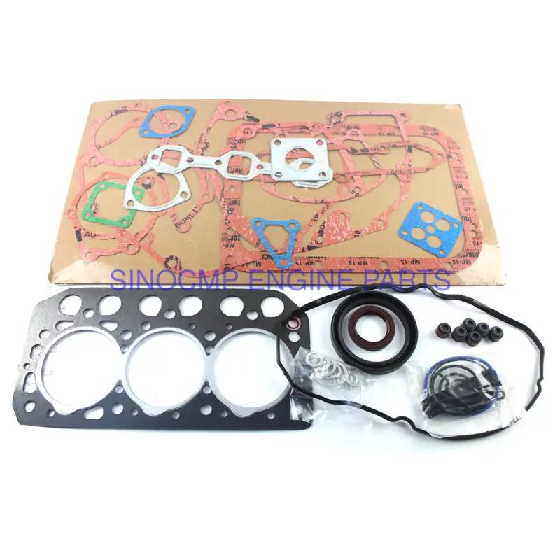 AG-31B01-23200 Engine Gasket Kit & Bearing Set Fit for Isuzu Mustang Bobcat 843 Excavator Mitsubishi S3L S3L2 Engine Auto Parts