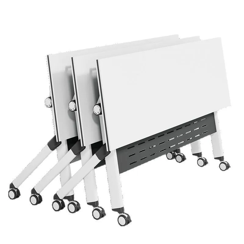 Folding training table and chair combination, multi-functional conference table