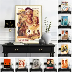 The Karate Kid Art Action Movie Print Poster Vintage Film Illustration Wall Picture Canvas Painting Decor