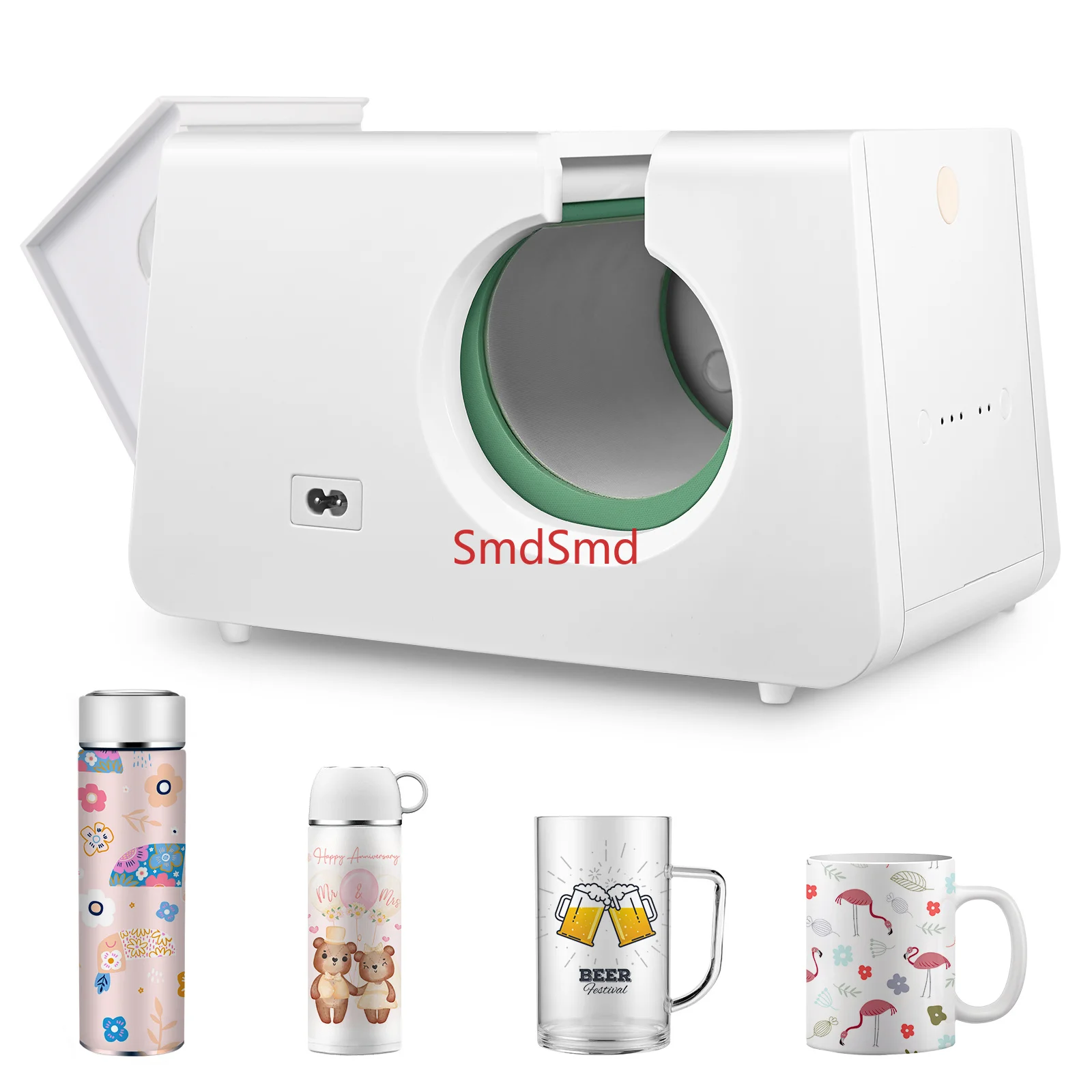 Automatic Mug Heat Press Machine 10-11oz Transfer Sublimation Portable Cup Presser One-Touch Button as Gifts for Birthdays