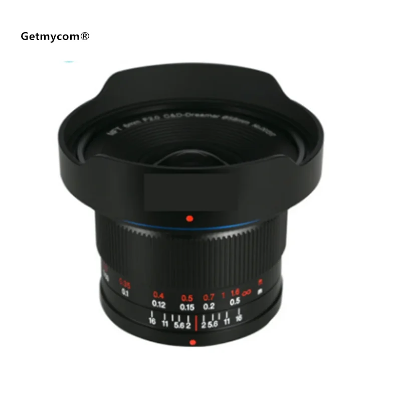 for Venus Optics Laowa MFT 6mm F2.0 Zero-D Lens C-Dreamer Ultra Wide Angle Fixed Focus Auto Aperture For Micro 4/3 MFT M43 Mount