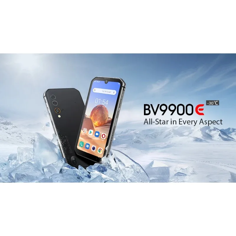 Global Version Unlocked BLACKVIEW BV9900E Smartphone Octa Core 5.84 inch 6GB+128GB 4380mAh 48MP Camera Android 10 Rugged Phone