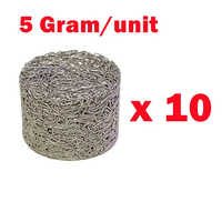 3.7/5 Grams 10 Pcs Foam Lance Mesh Filters Stainless Steel Tablet Automobiles Replacement Generator Accessories Camping Car Wash