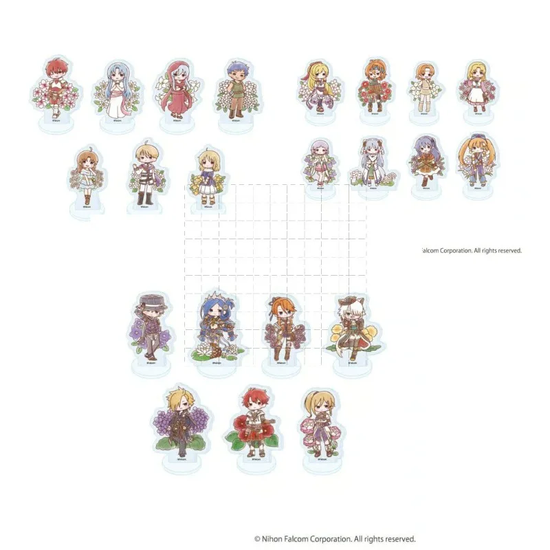 

The Legend of Heroes 45th Anniversary Estelle Bright Joshua Bright Rixia Mao Acrylic Plaque Ornament Anime Toy Figures