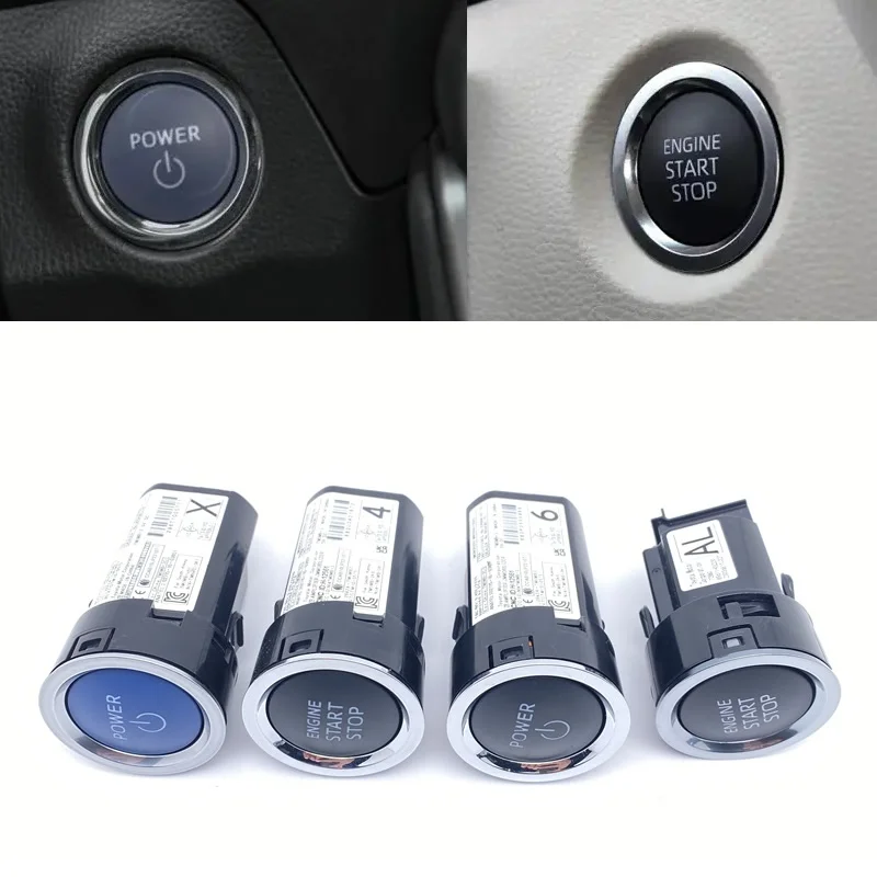 Car one-button start switch Ignition switch For Toyota Sienna Camry Highlander Corolla RAV4 Land Cruiser Prado Yaris Sienna