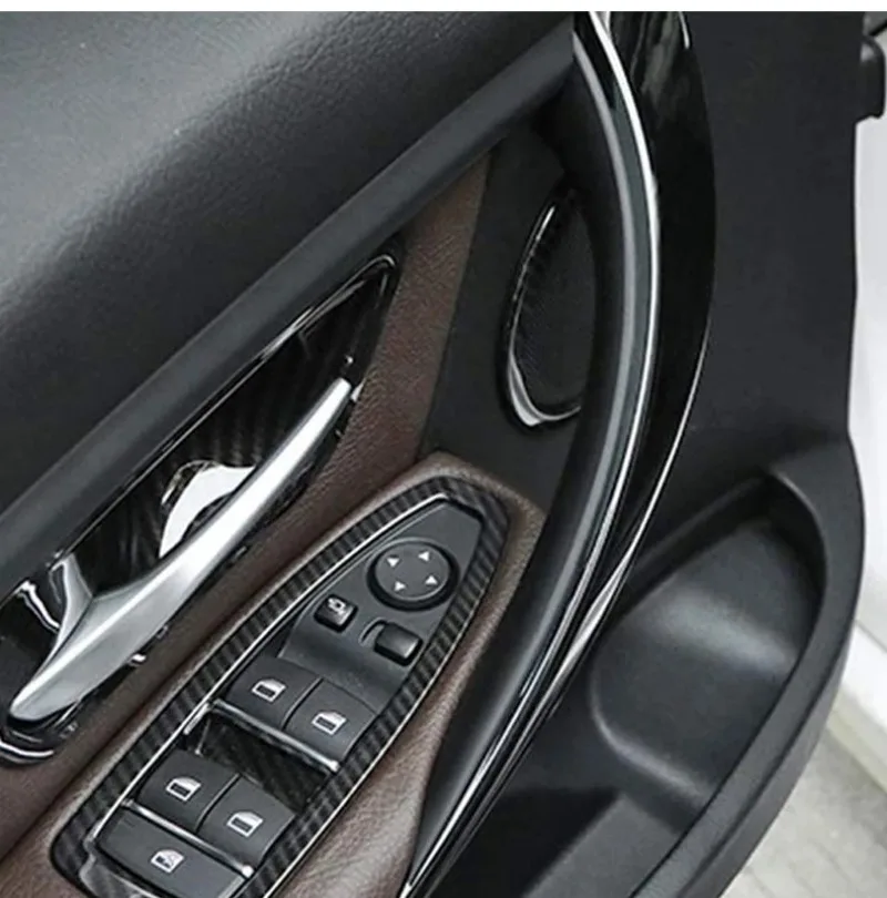 ترقية استبدال الداخلية مقبض باب السيارة سحب مجموعة غطاء لسيارات BMW 3 4 سلسلة F30 F31 F32 F33 F34 F36 M3 F80 M4 F82 2012-2019 #5
