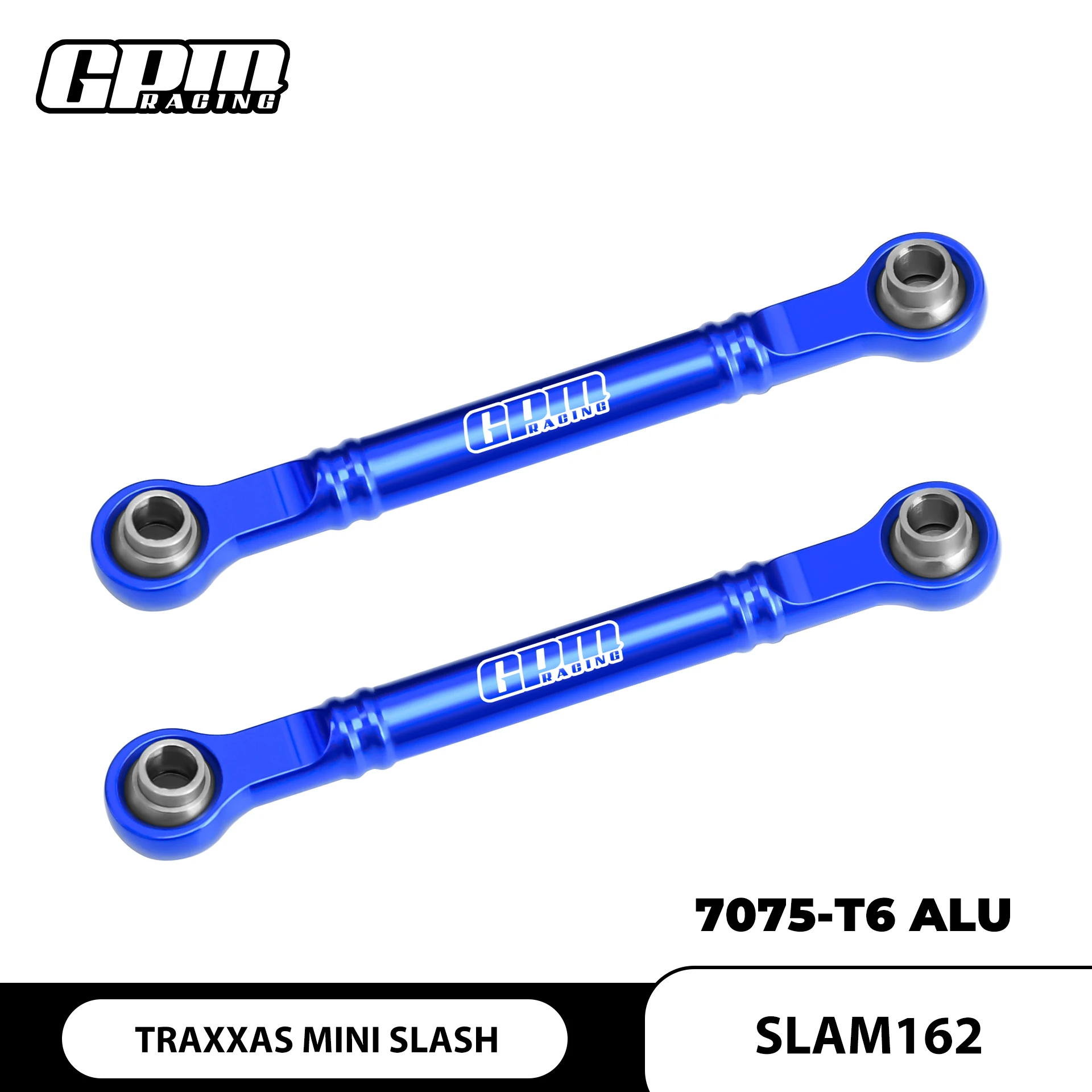 GPM 7075-T6 Alloy Front Steering Toe Links 51mm TRAXXAS Mini Slash/Rally 10843
