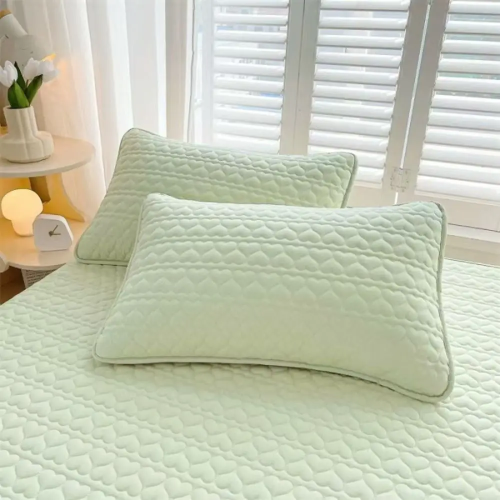 Cotton Pillow Cover Head oil Isolation layer Pillow Case Protector Anti Mite Sweatproof Pillow core protection household