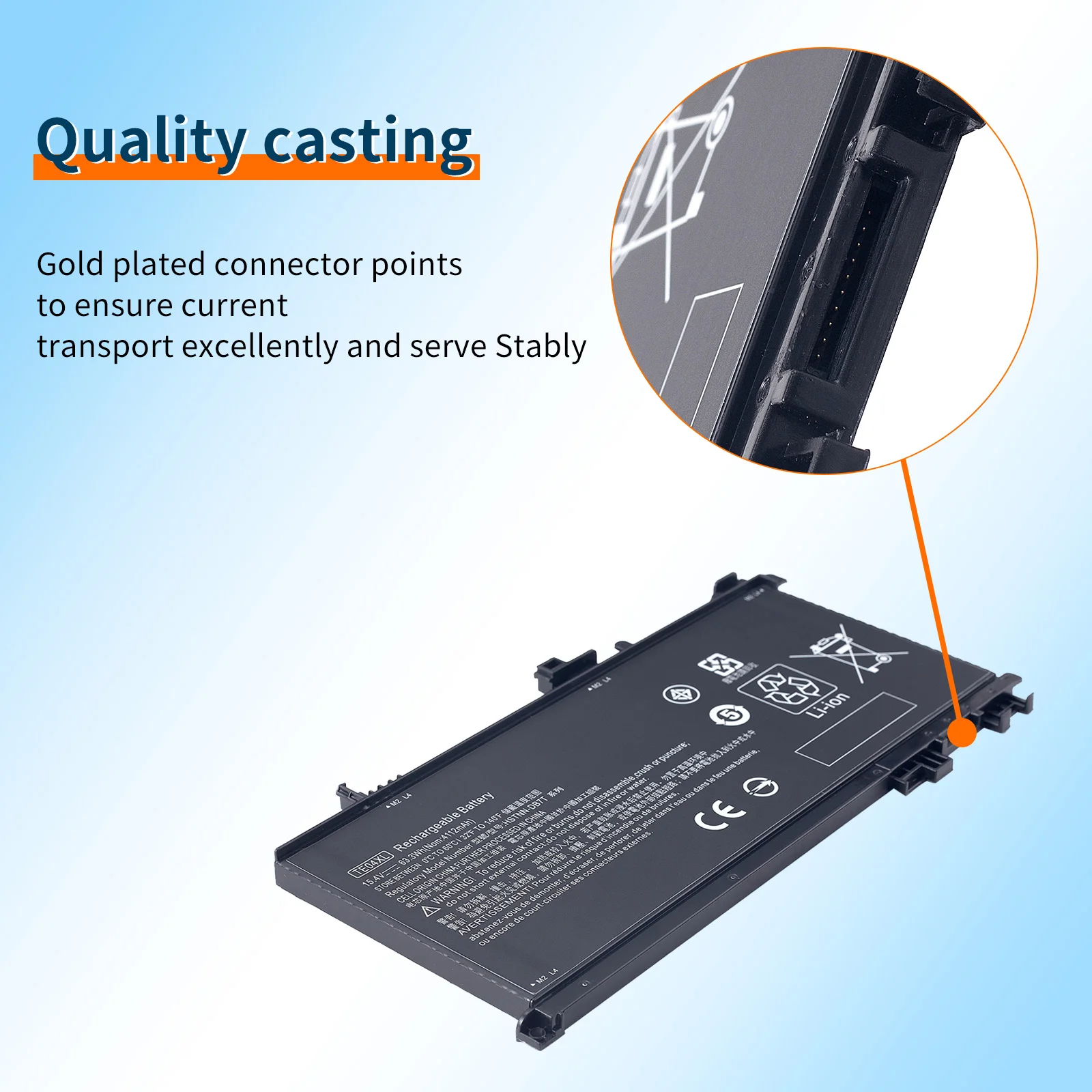 Bvbh Te04xl Laptop Batterij Voor Hp Voorteken 15-ax200 15-Ax218tx 15-ax210tx 15-ax235nf 15-ax202n 15-bc200 HSTNN-DB7T 905277-855