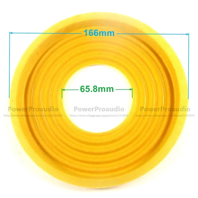 2 шт. Сменный динамик для ремонта пауков 166 мм 65,8 мм БЕСПЛАТНАЯ ДОСТАВКА
