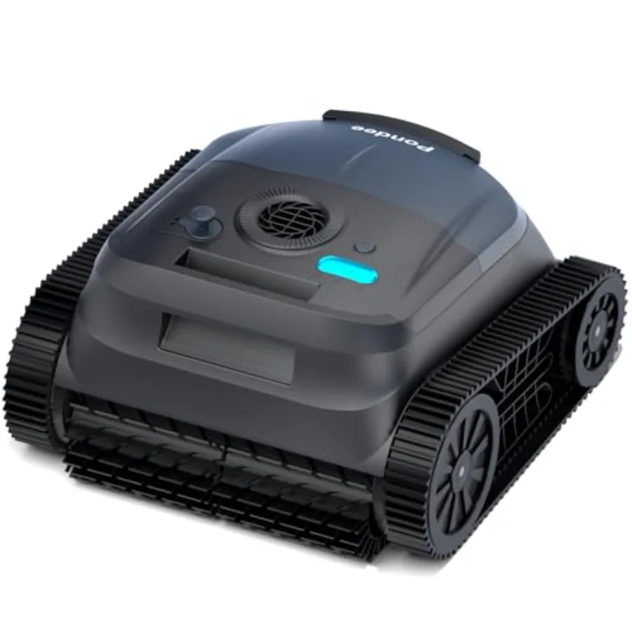 X5 Robotic Pool Vacuum for Inground Pools Cordless Cleaner with Smart Navigation 4 Cleaning Modes 180-Min Runtime 5550 GPH Suct