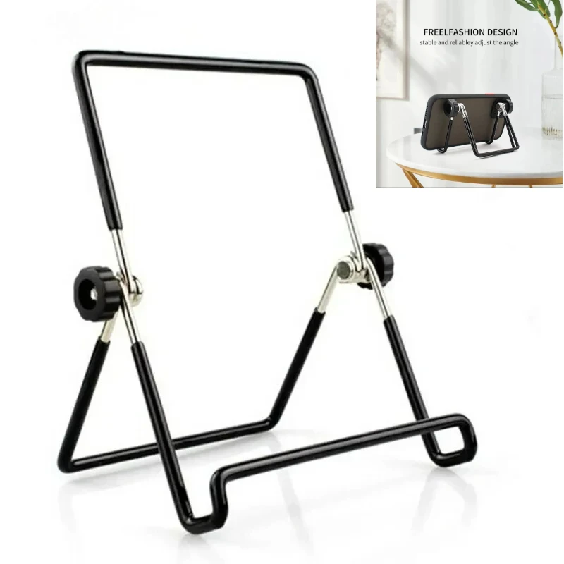 

Universal Metal Tablet Stand Mount Foldable Desk Flexible Mobile Phone Holder for IPad IPhone Samsung Huawei