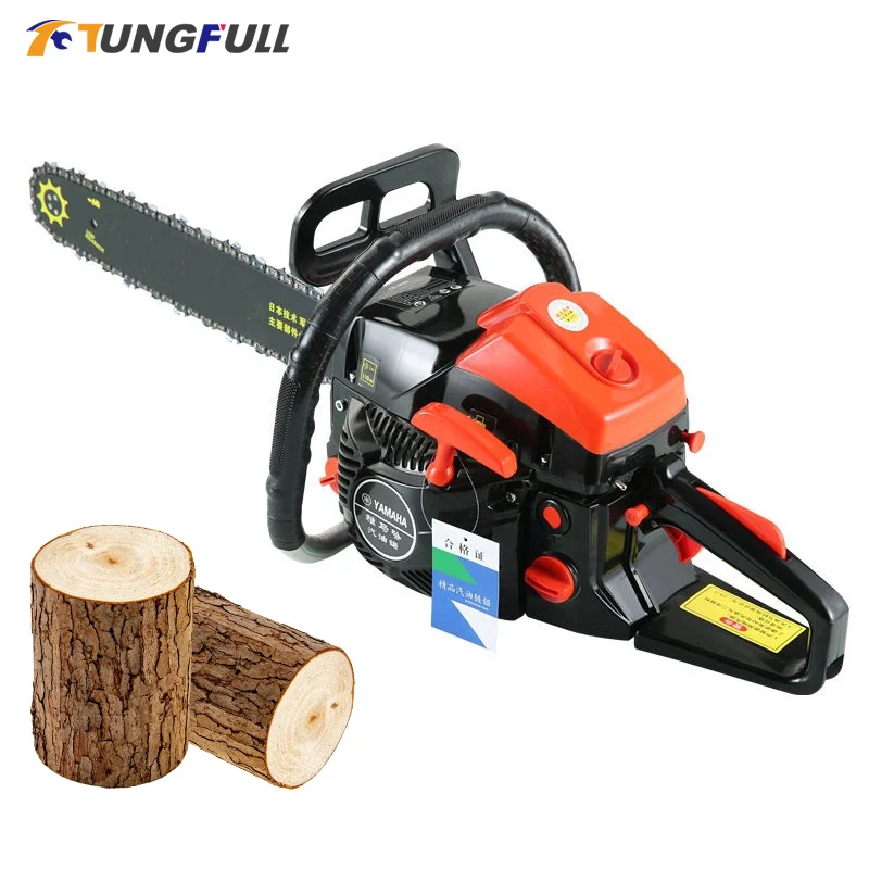 9800W Gasoline Chainsaw High-Power Chainsaw Logging Saw Powered Chainsaw Tool Cutting Logging Chain Cutting Machine