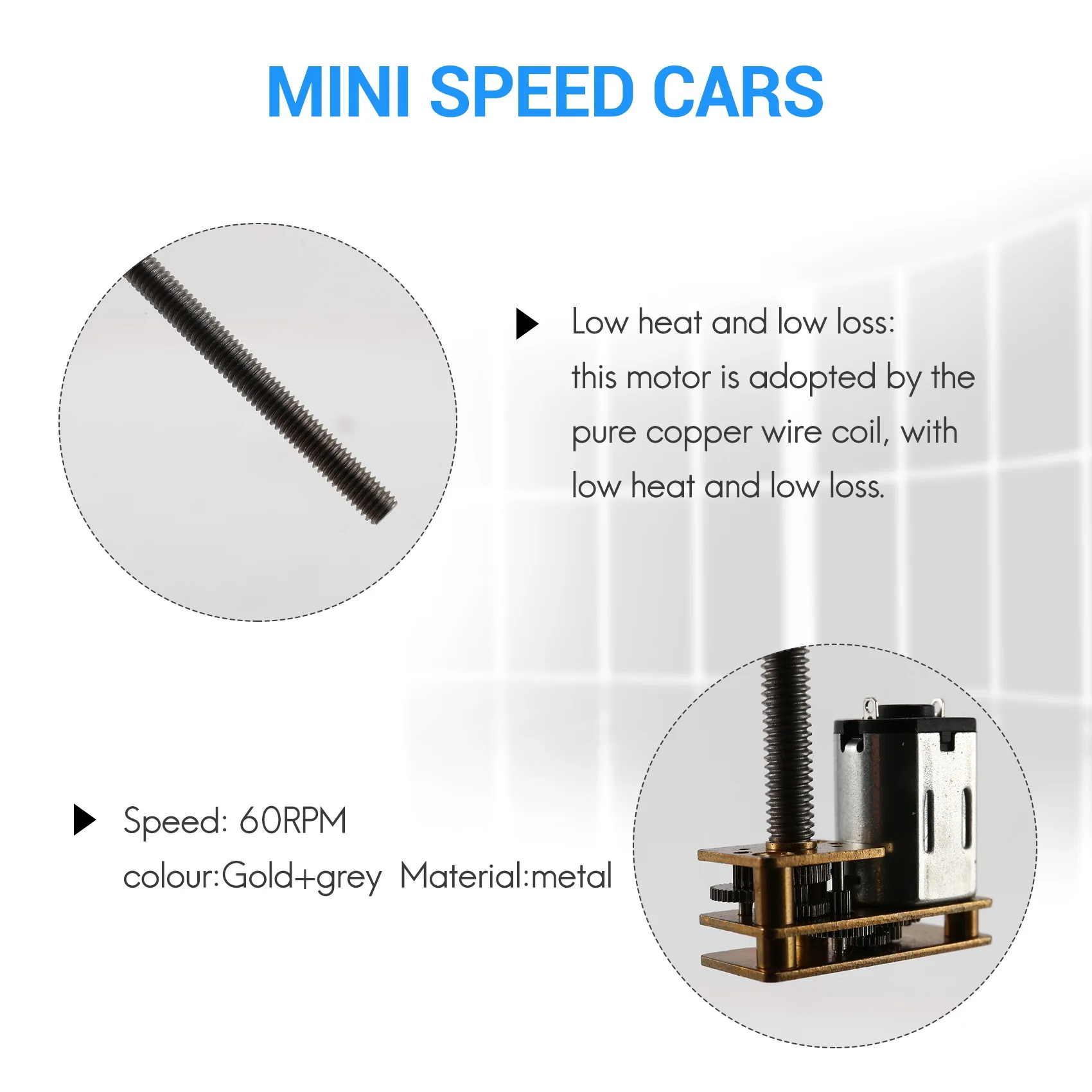 

Мотор-редуктор 12 В Мотор-редуктор 1024GA20 Резьбовой откидной мотор N20 (12 В)