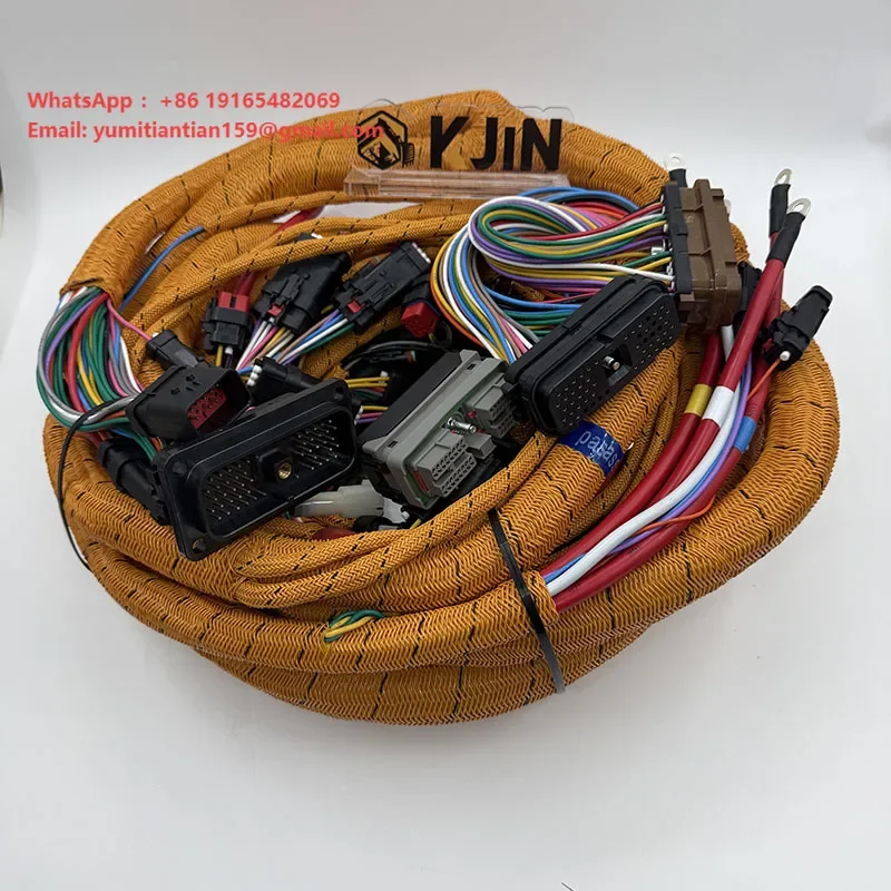 Excavator Spare Parts Wiring Harness 291-7590 Is Suitable for the External Wiring Harness of E320D and E323DL Type Excavators.