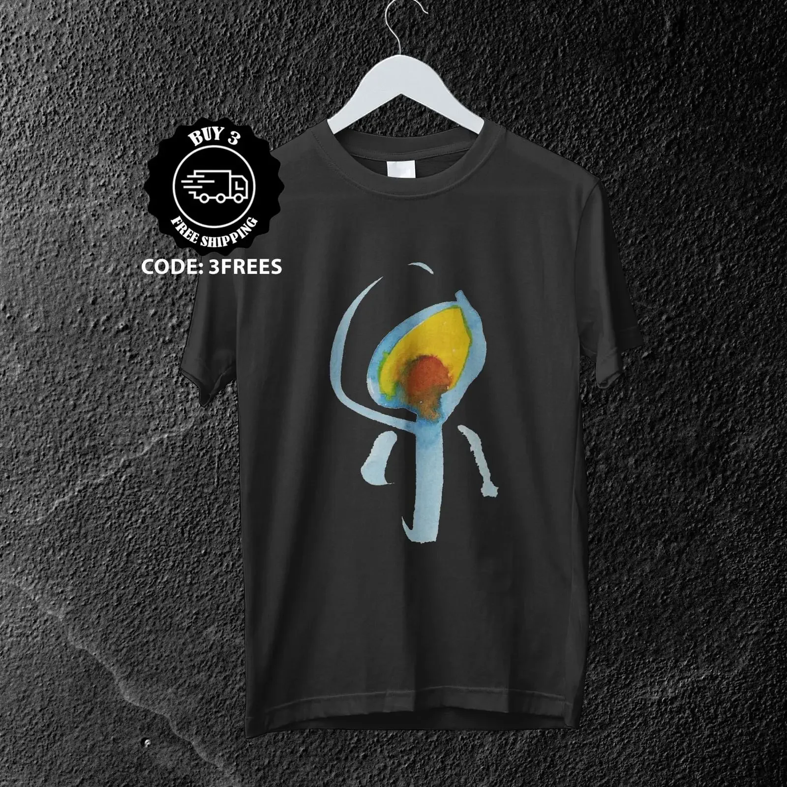 Nujabes Luv Sic Hexalogy Watercolor T Shirt Japanese Hip Hop Jazz Casual Top for Music Lovers vintage Washed designer clothes