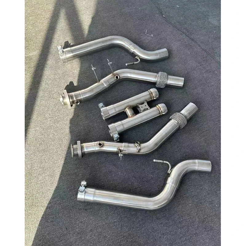 Downpipe AKS para W222 C217 S63 AMG 5.5 Biturbo Downpipe