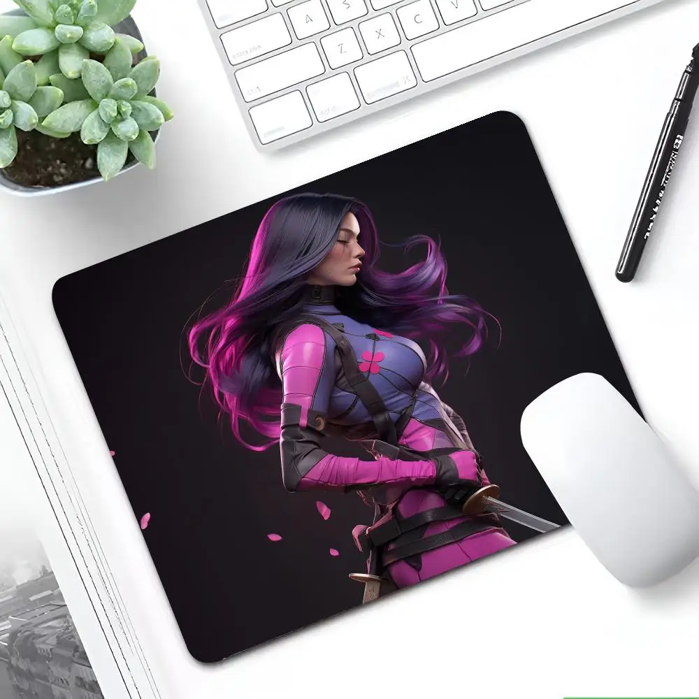 Marvel Psylocke MINISO Mouse Pad E-sports players Game Accessories Game Keyboard Pad Gamer Desktop Mat Deskmat Keyboard Pad XXL