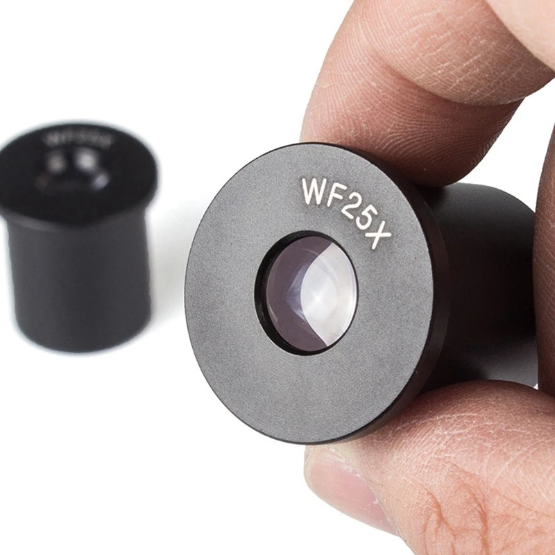 Hot HG-WF25X Biological Microscope Eyepiece Installation Size 23.2MM Field Of View 9MM Eyepiece