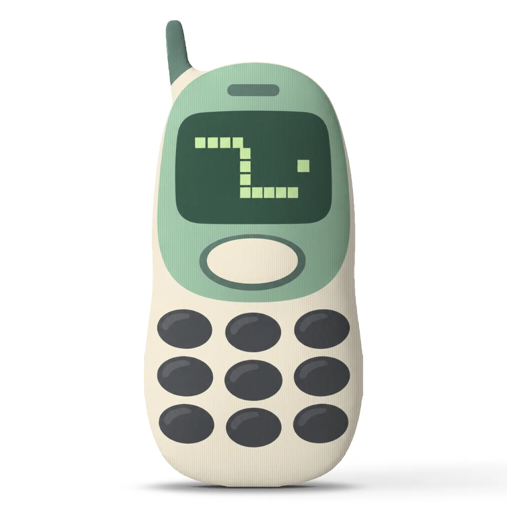 Retro Cell Phone Shaped Pillow Vintage Mobile Phone Cushion Nostalgia Throw Pillow Stuffed Plush Home Decor Room Decor Gift
