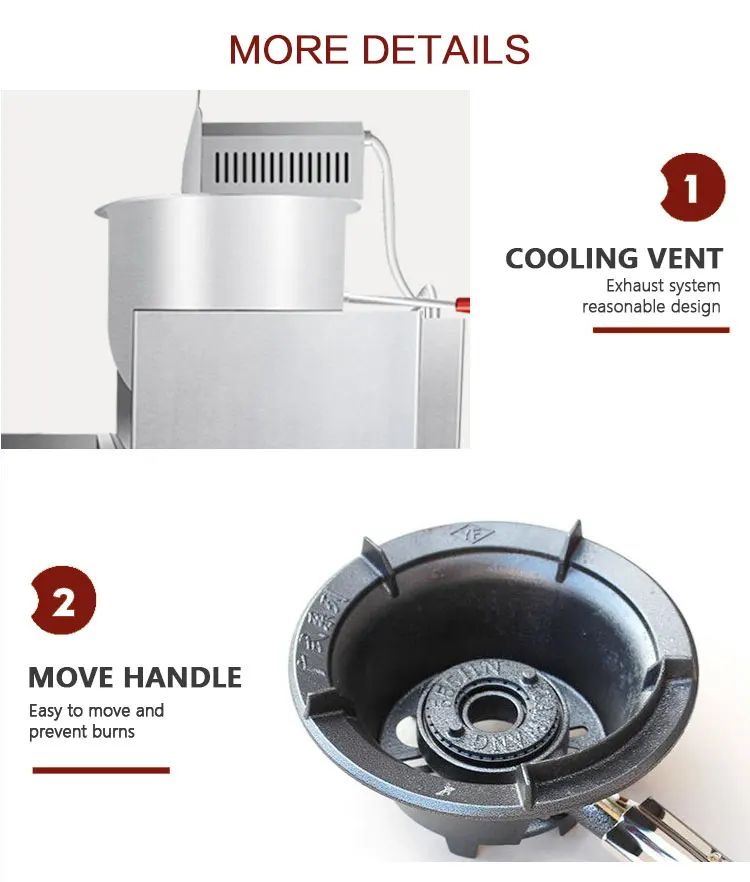 

Commercial Maize Large Popcorn Machine Caramel Popcorn Cooker