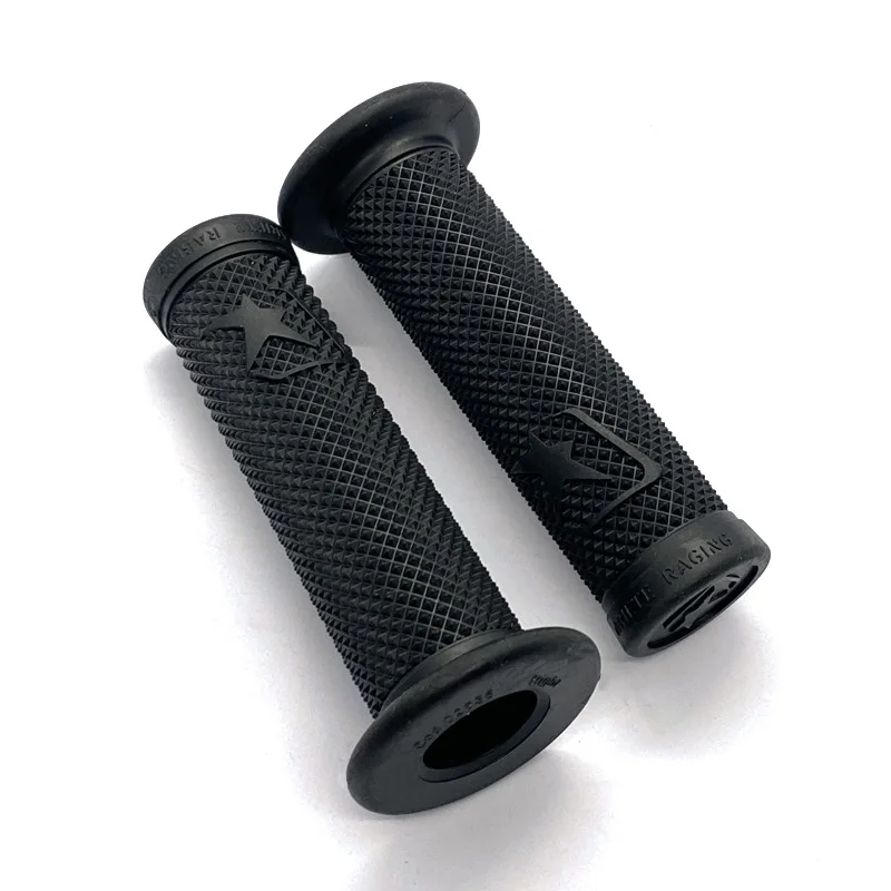 A Pair Motorcycle Handlebar 7/8\'\' 22MM Universal Motorbike Grips Handles Modification Accessories Non-destructive Installation